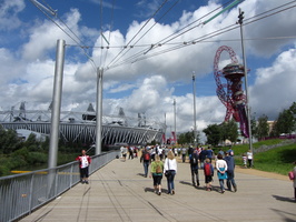 Approach to the Olympic Park from the Greenway
